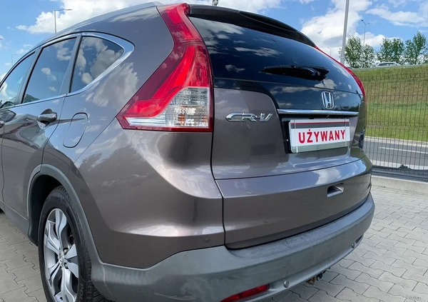 Honda CR-V cena 71700 przebieg: 162700, rok produkcji 2013 z Zawiercie małe 596